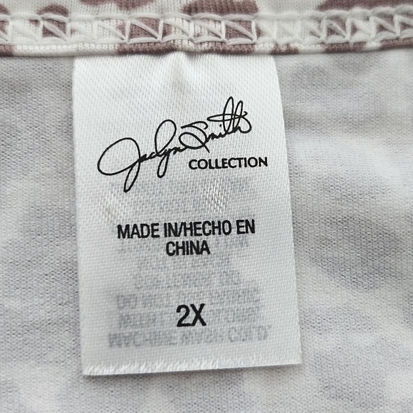 Jaclyn Smith Womens 2pc Animal Print Pajama Set Size 2X & 3X - Picture 11 of 11